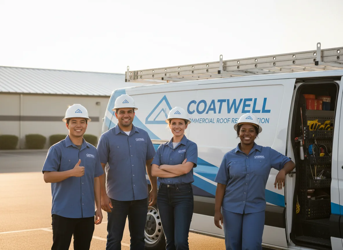 Commercial roof coating company in Culloden, WV